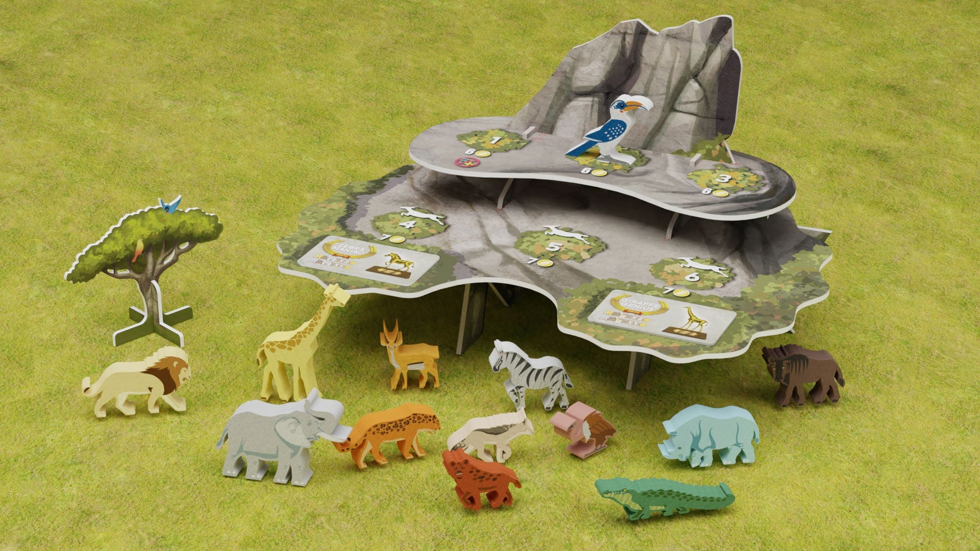 Wild Serengeti board game invites you to the next David